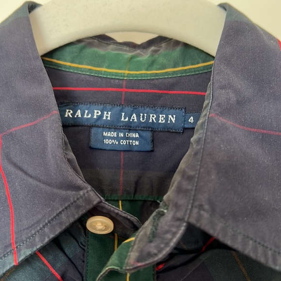 Ralph Lauren Button-Down with Ruffle - Picture 2 of 4